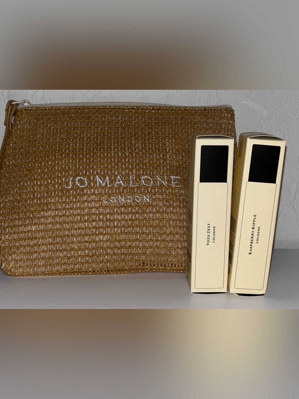 Cosmetic Pouch with Duo 10ml set